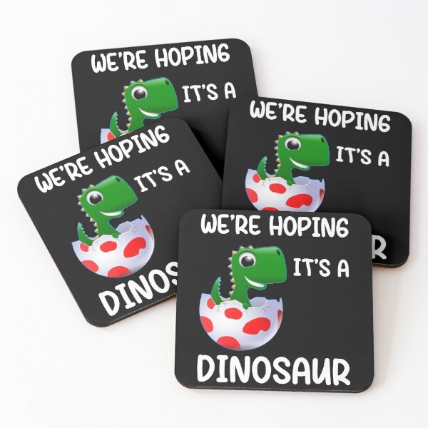 Item preview, we're hoping it's a dinosaur, pregnancy announcement, father's day, matching Mommy Daddy EST, couples pregnancy announcement  funny sarcastic Rude Offensive , designed and sold by joygift369.