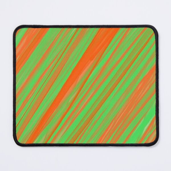 Item preview, Green and Orange Stripes designed and sold by StarCap7.