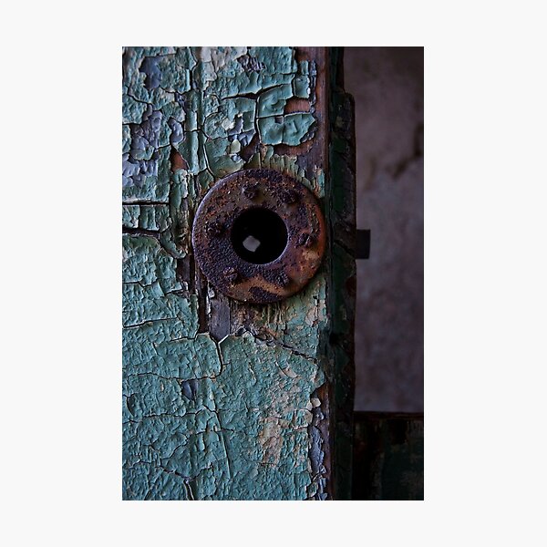 Rusty Lock Photographic Print