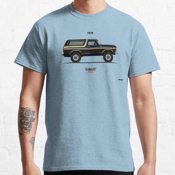 New Ford Bronco Country Mens Vintage T-Shirt