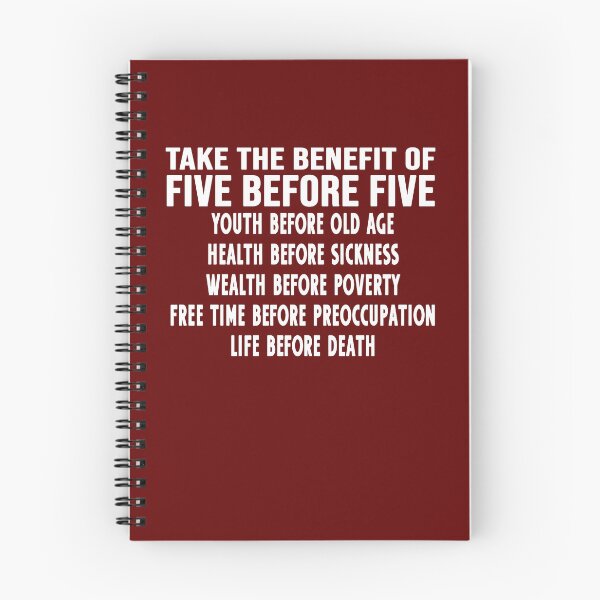 Item preview, take the benefit of 5 before 5 designed and sold by Diamond-Wisdom.