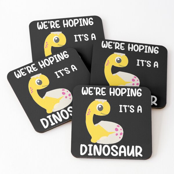 Item preview, we're hoping it's a dinosaur, pregnancy announcement, father's day, matching Mommy Daddy EST, couples pregnancy announcement  funny sarcastic Rude , designed and sold by joygift369.