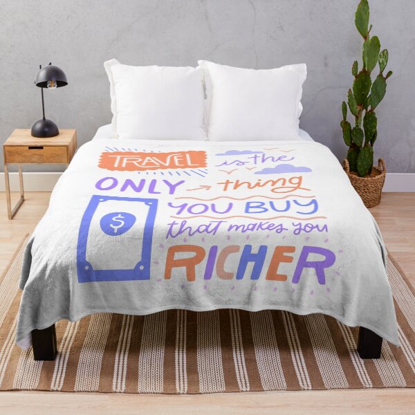 Item preview, Travel Makes You Richer designed and sold by blstewart92.