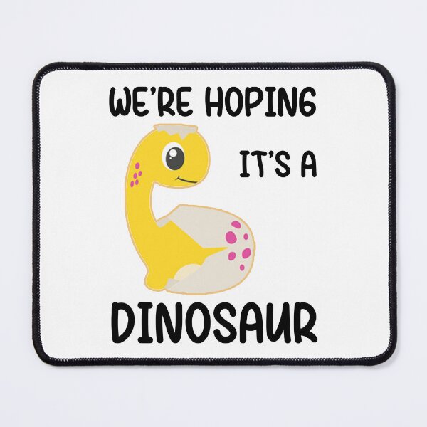Item preview, we're hoping it's a dinosaur, pregnancy announcement, father's day, matching Mommy Daddy EST, couples pregnancy announcement funny sarcastic Rude , designed and sold by joygift369.