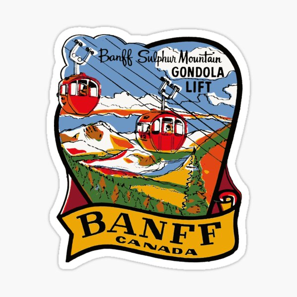 Item preview, Vintage Style Banff Gondola designed and sold by zsonn.