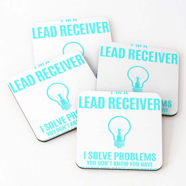 Item preview, Lead Receiver - I Solve Problems Job Gift designed and sold by melissaval2.