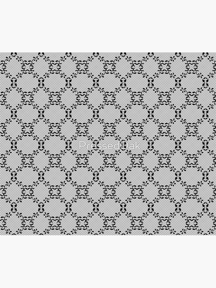 Aperçu 5 sur 5. Tapis de souris avec l'œuvre Dentelle noire V13 créée et vendue par PressedOak.