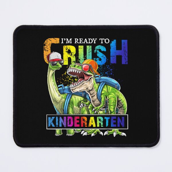 Item preview, I am ready to crush kindergarten back to school saurus designed and sold by Danielle6695.