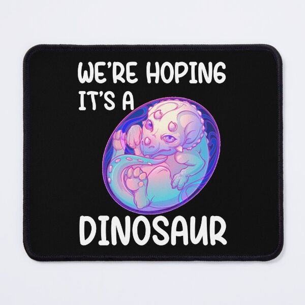 Item preview, we're hoping it's a dinosaur, pregnancy announcement, mother's day, matching Mommy Daddy EST, couples pregnancy announcement  funny sarcastic Rude , designed and sold by joygift369.