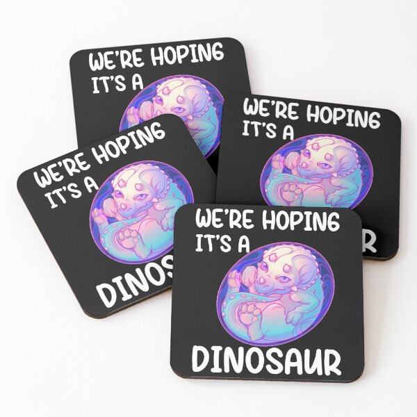 Item preview, we're hoping it's a dinosaur, pregnancy announcement, mother's day, matching Mommy Daddy EST, couples pregnancy announcement  funny sarcastic Rude , designed and sold by joygift369.