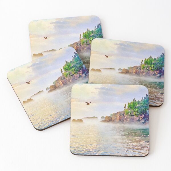 Item preview, Reflections on the Northshore Watercolor designed and sold by Susan Rydberg.