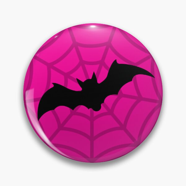 Artikelvorschau, Fledermäuse auf dunkelrosa Druck, Fledermaus-Design, Fledermaus-Druck, Halloween-Druck, ich liebe Fledermäuse-Druck entworfen und verkauft von PinHookPrincess.