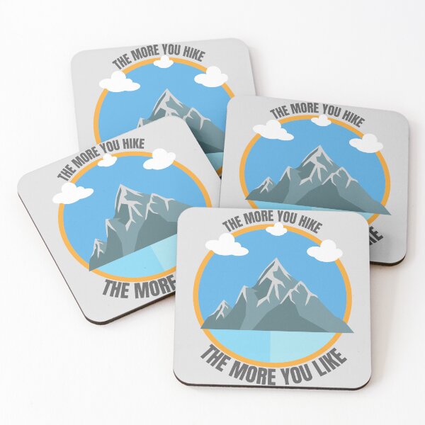 Item preview, The More you Hike the More you Like quote designed and sold by Magicalair.