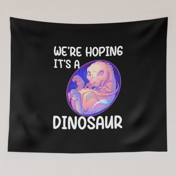 Item preview, we're hoping it's a dinosaur, pregnancy announcement, mother's day, matching Mommy Daddy EST, couples pregnancy announcement  funny sarcastic Rude , designed and sold by joygift369.