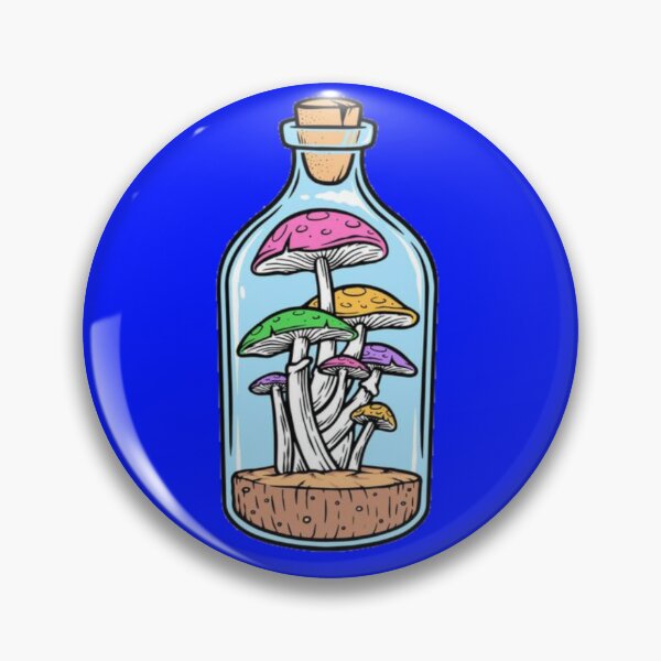 Item preview, mushroom bottle designed and sold by ViejoWill.