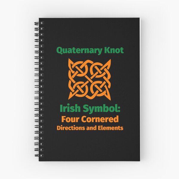 Item preview, Quaternary Knot Irish Symbol: Four Cornered Directions and Elements  designed and sold by IrishPOD.
