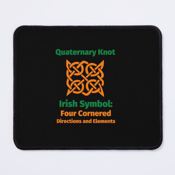 Item preview, Quaternary Knot Irish Symbol: Four Cornered Directions and Elements  designed and sold by IrishPOD.