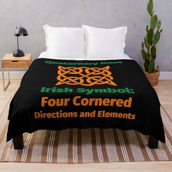 Item preview, Quaternary Knot Irish Symbol: Four Cornered Directions and Elements  designed and sold by IrishPOD.