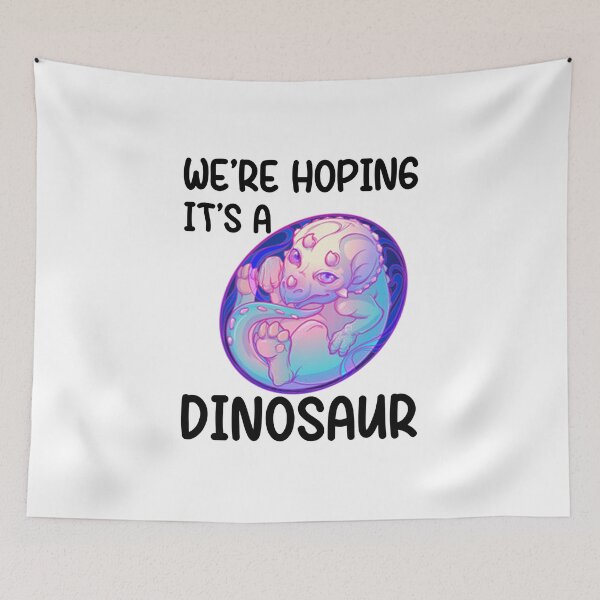 Item preview,  we're hoping it's a dinosaur, pregnancy announcement, mother's day, matching Mommy Daddy EST, couples pregnancy announcement  funny sarcastic , designed and sold by joygift369.