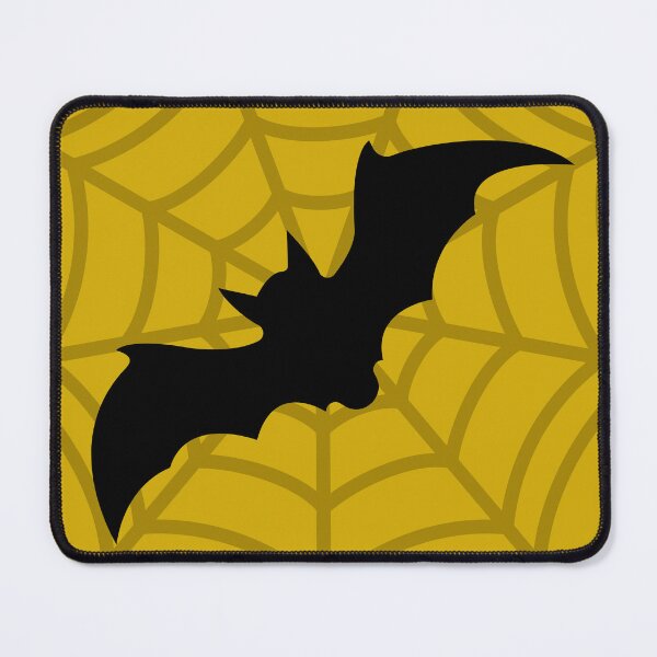 Artikelvorschau, Fledermäuse auf dunklem Senfgelb Druck, Fledermaus-Design, Fledermaus-Druck, Halloween-Druck, ich liebe Fledermäuse-Druck entworfen und verkauft von PinHookPrincess.