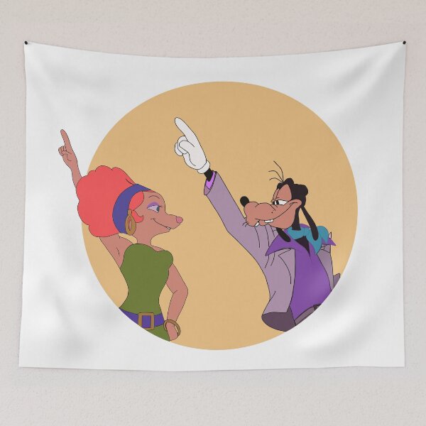 Item preview, Goofy movie disco designed and sold by mfassler.