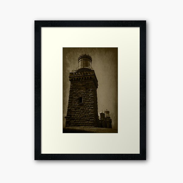 Twin Lights of the Navesink Framed Art Print