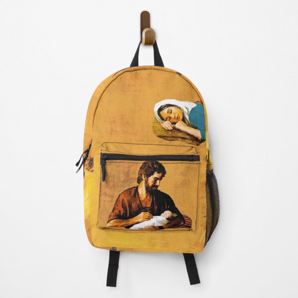 Item preview, St. Joseph holds baby Jesus while Mary sleeps. designed and sold by Brasilia.