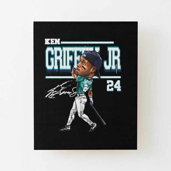 Ken Griffey Jr. Swing Art Board Print for Sale by RatTrapTees