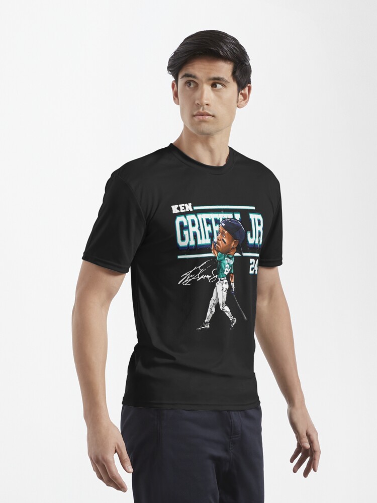 rattraptees Ken Griffey Jr. Back-to Long Sleeve T-Shirt