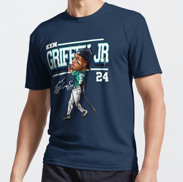 Ken Griffey Jr The Kid Baseball Vintage Signature Perfect Gift For Baseball  Lovers Essential T-Shirt for Sale by georgiyigsub