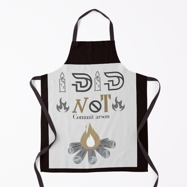Item preview,  I did not commit arson  designed and sold by Raxid2022.