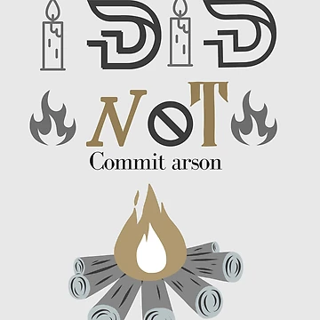 Artwork thumbnail, I did not commit arson by Raxid2022