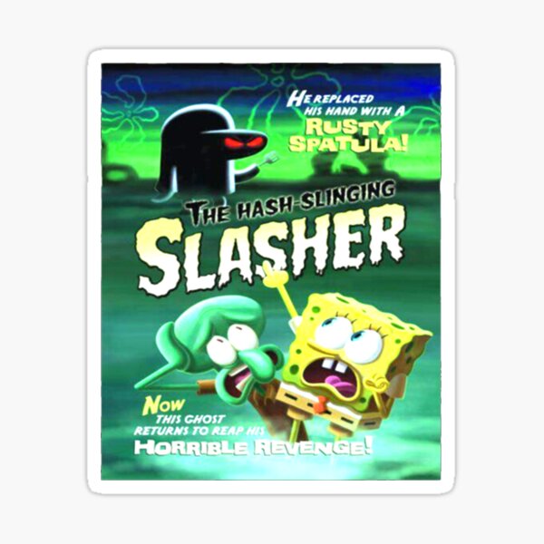 spongebob the hash slinging slasher moletom com capuz