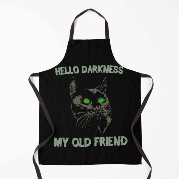 Item preview, Black Cat - Hello darkness my old friend designed and sold by Mariaxjulio.