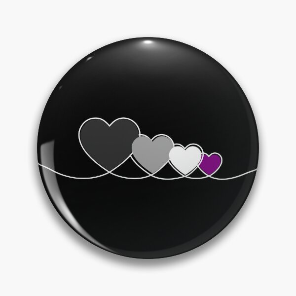 Item preview, Asexual Hearts designed and sold by Pridish.