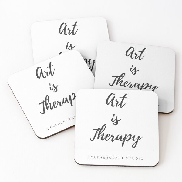 Item preview, Art is Therapy - Leathercraft Studio designed and sold by EGurrola.