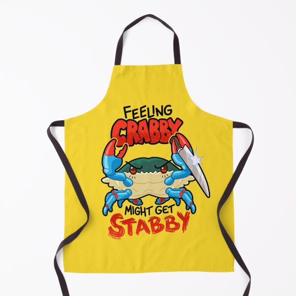 Item preview, Stabby Crabby ~ Crab with a Knife designed and sold by ctkrstudio.