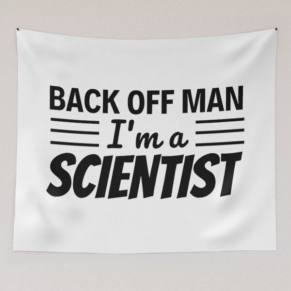 Item preview, Back Off Man Im A Scientist | Funny Scientist Jokes designed and sold by chetan786.