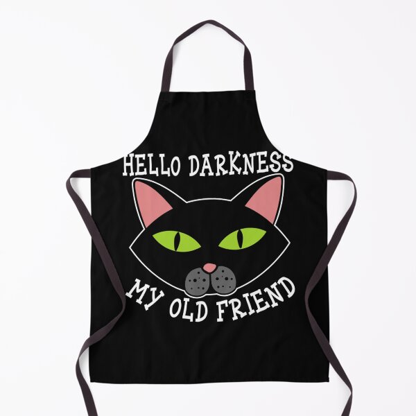 Item preview, Cat hello darkness my old friend black cat love gift Kitten designed and sold by Mariaxjulio.
