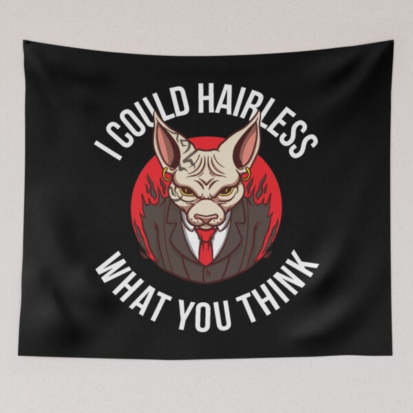 Item preview, Sphynx official cat hairless you thinking designed and sold by jackienorfolkal.