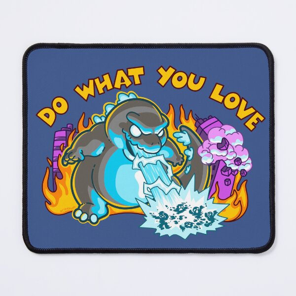 Item preview, Do What You Love ~ Motivational Kaiju designed and sold by ctkrstudio.