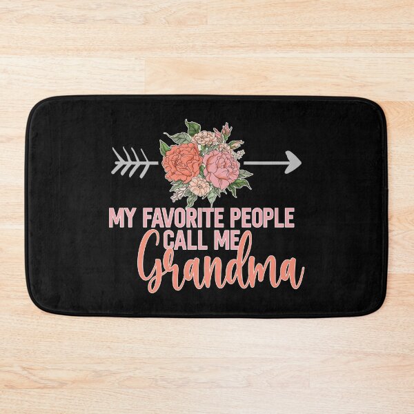 Item preview, Womens My Favorite People Call Me Grandma Floral Mother's Day design designed and sold by Merchking1.