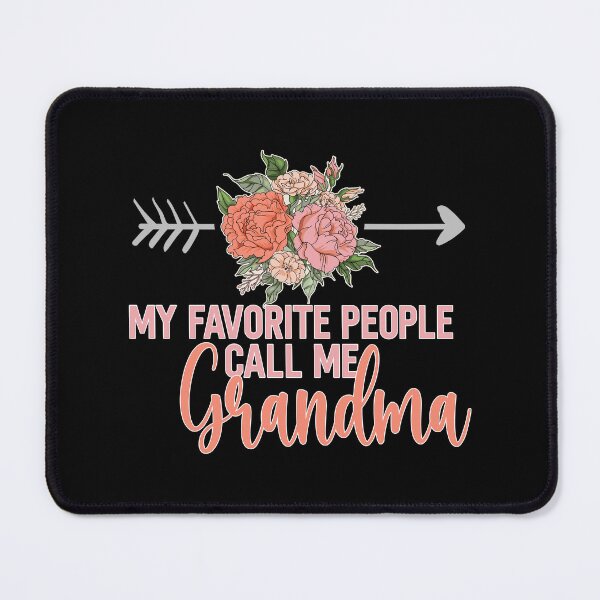 Item preview, Womens My Favorite People Call Me Grandma Floral Mother's Day design designed and sold by Merchking1.