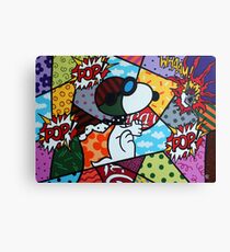 Snoopy POP Canvas Print
