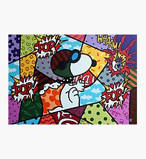 Snoopy POP Photographic Print