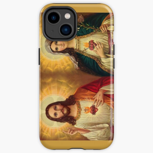 Virgin Mary and Jesus Immaculate Heart Religion Catholic iPhone Tough Case