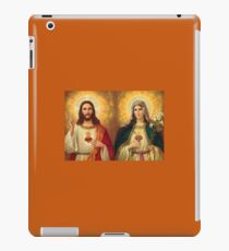 Vinilo o funda para iPad Virgen María y Jesús Inmaculado Corazón Religión Católica