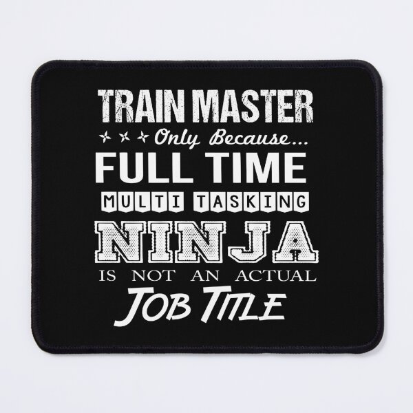 Item preview, Train Master T Shirt - Multitasking Ninja Job Gift Item Tee designed and sold by averiarnol.