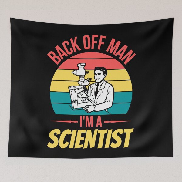 Item preview, Back Off Man Im A Scientist | Funny Scientist Jokes designed and sold by chetan786.