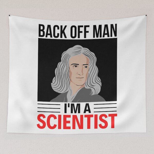 Item preview,  Back Off Man Im A Scientist | Funny Scientist Jokes designed and sold by chetan786.